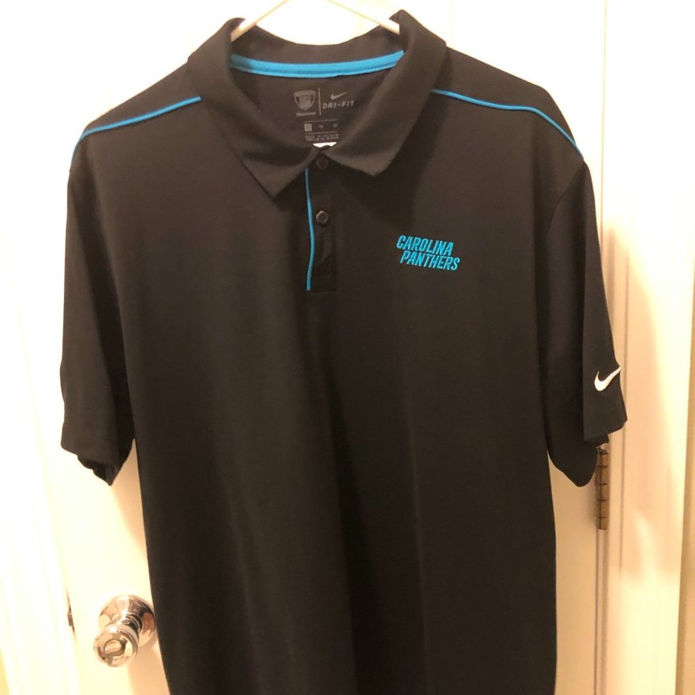 Men's XL Nike Dri-Fit Carolina Panthers Polo